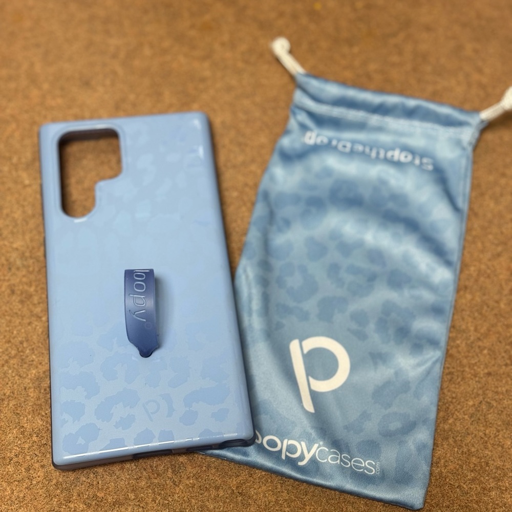 S22 ultra loopy case leopard